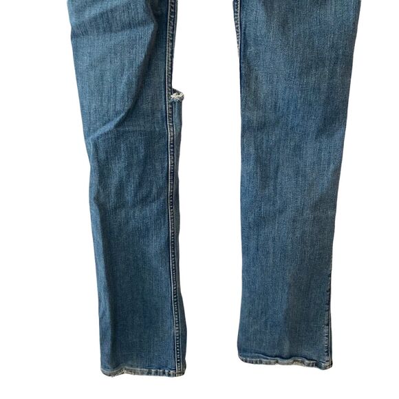 Hollister Jeans Womens 5L 27x35 Distressed Light Wash Stretch - Picture 8 of 9